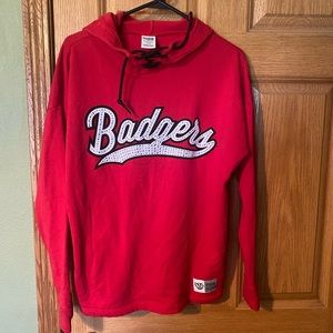 PINK Wisconsin Badger hoodie